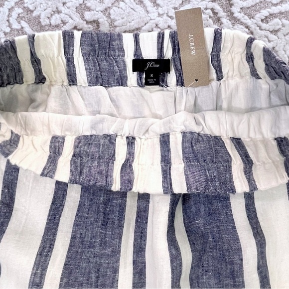 NWT J. Crew Pull-On 100% Linen Skirt - Picture 7 of 12